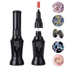 Nail Art Profesyonel Tırnak Süsü Yapıştırıcısı Point Drill Gel 10 gr