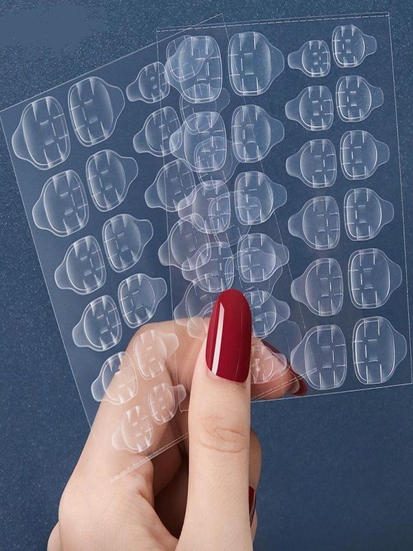 Tak Çıkart Tırnak Yapıştırıcı, 96 Adet ( 4 x 24) Sticker Yapıştırıcı