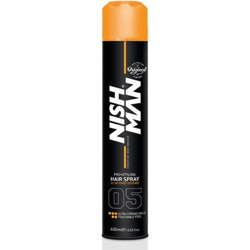 Nishman Ultra Sert Saç Spreyi No.05 400 ml
