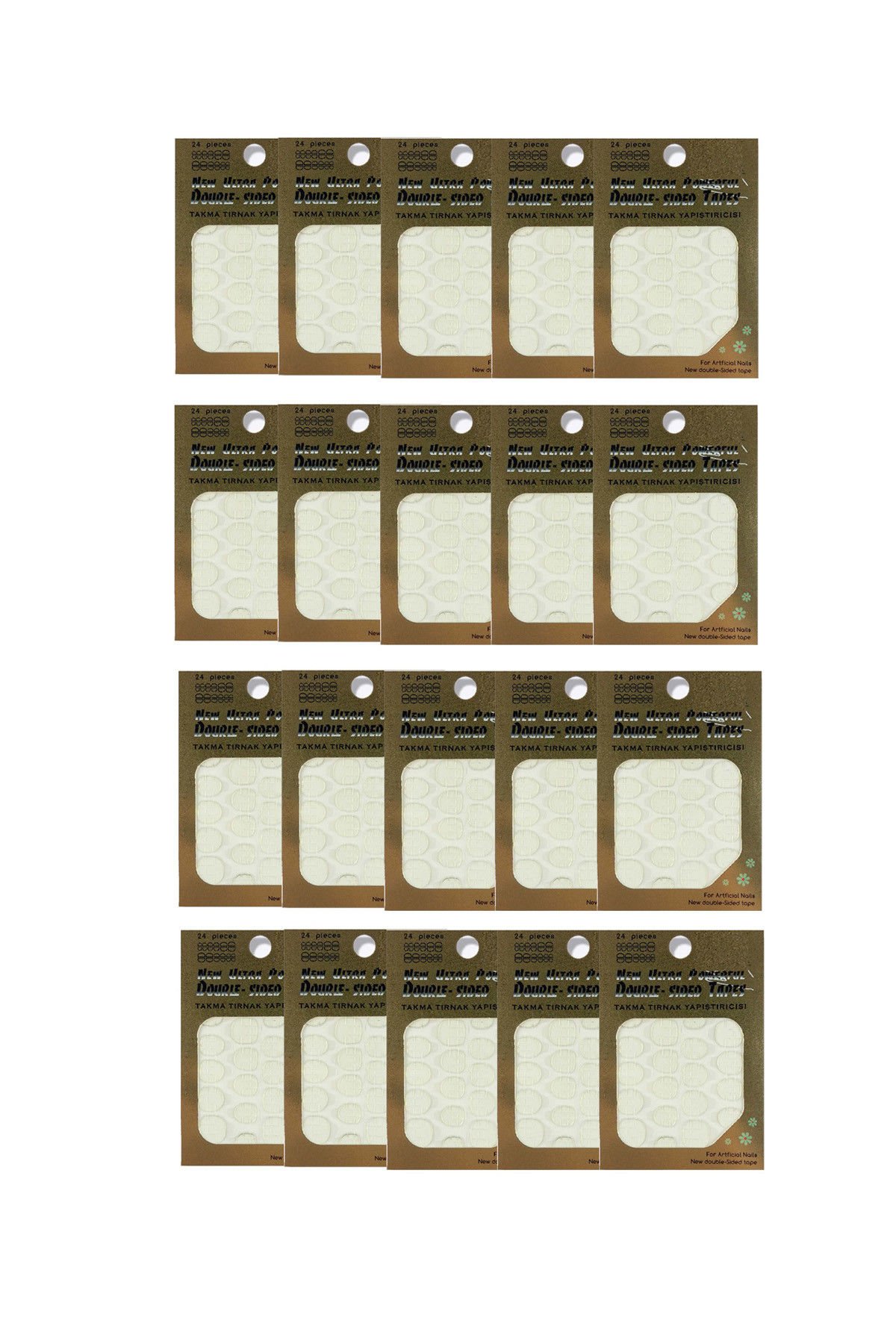 Tak Cıkart Tırnak Yapıştırıcı Protez Tırnak Kolayca Yapıştırın Ve Cıkartın 20x24lü Paket