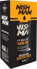 Nishman Nish Man Keratin Fiber Black 21 gr