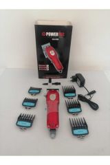 Powertec TR-4700 Tıraş Makinesi Kırmızı