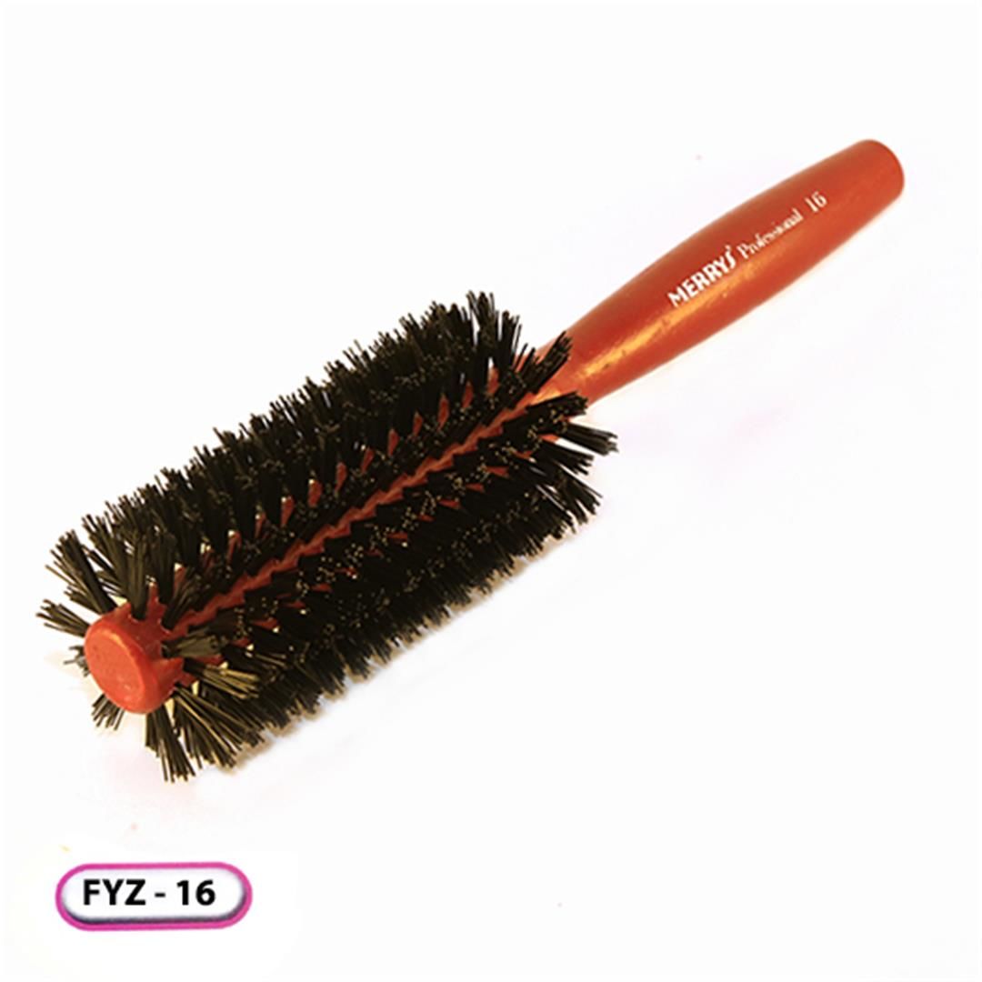 Tahta Isıya Dayanıklı Fön Fırcası FYZ-16