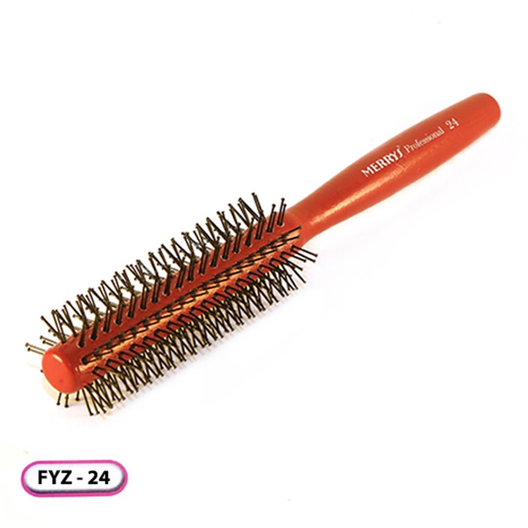 Tahta Isıya Dayanıklı Fön Fırcası FYZ-24