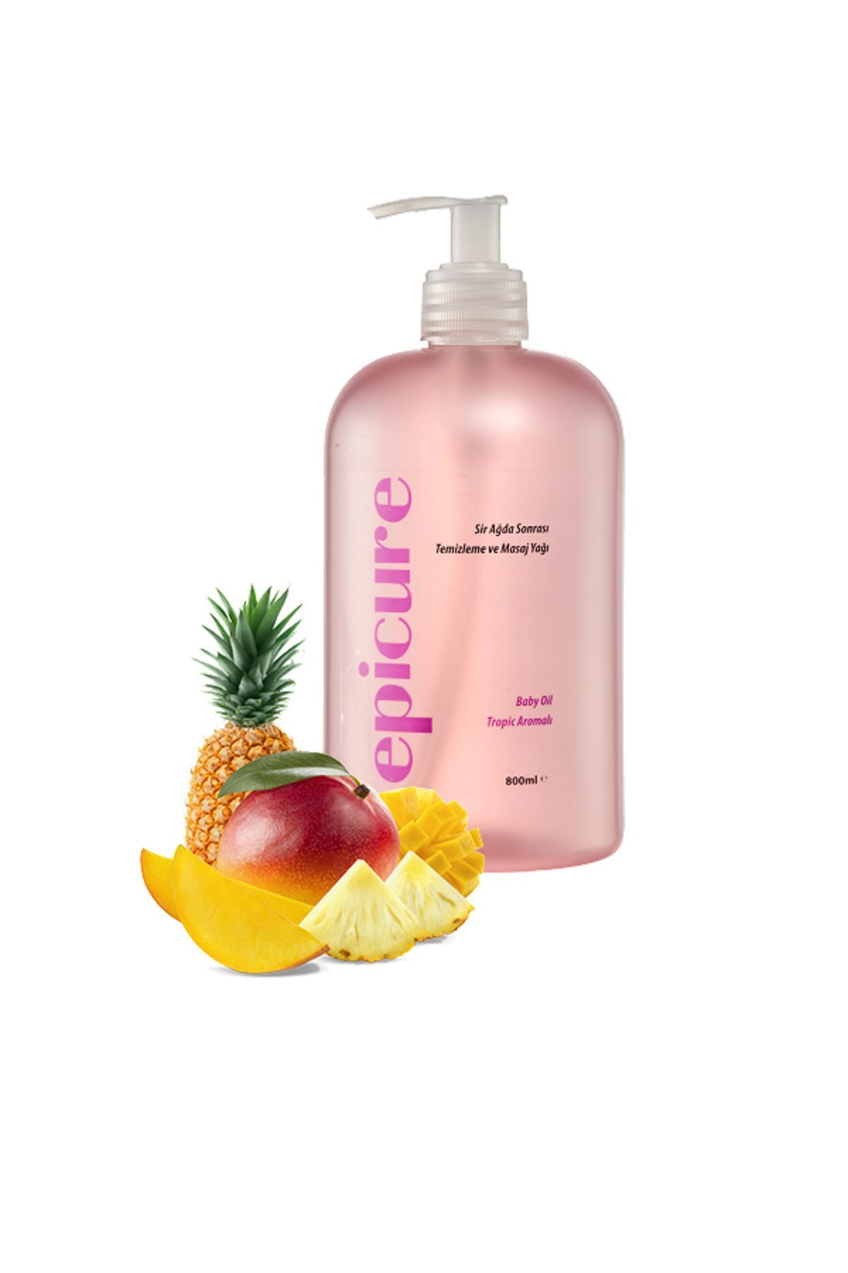 Epicure Tropix Sir Ağda Sonrası Temizleme Ve Masaj Yağı 800ml.