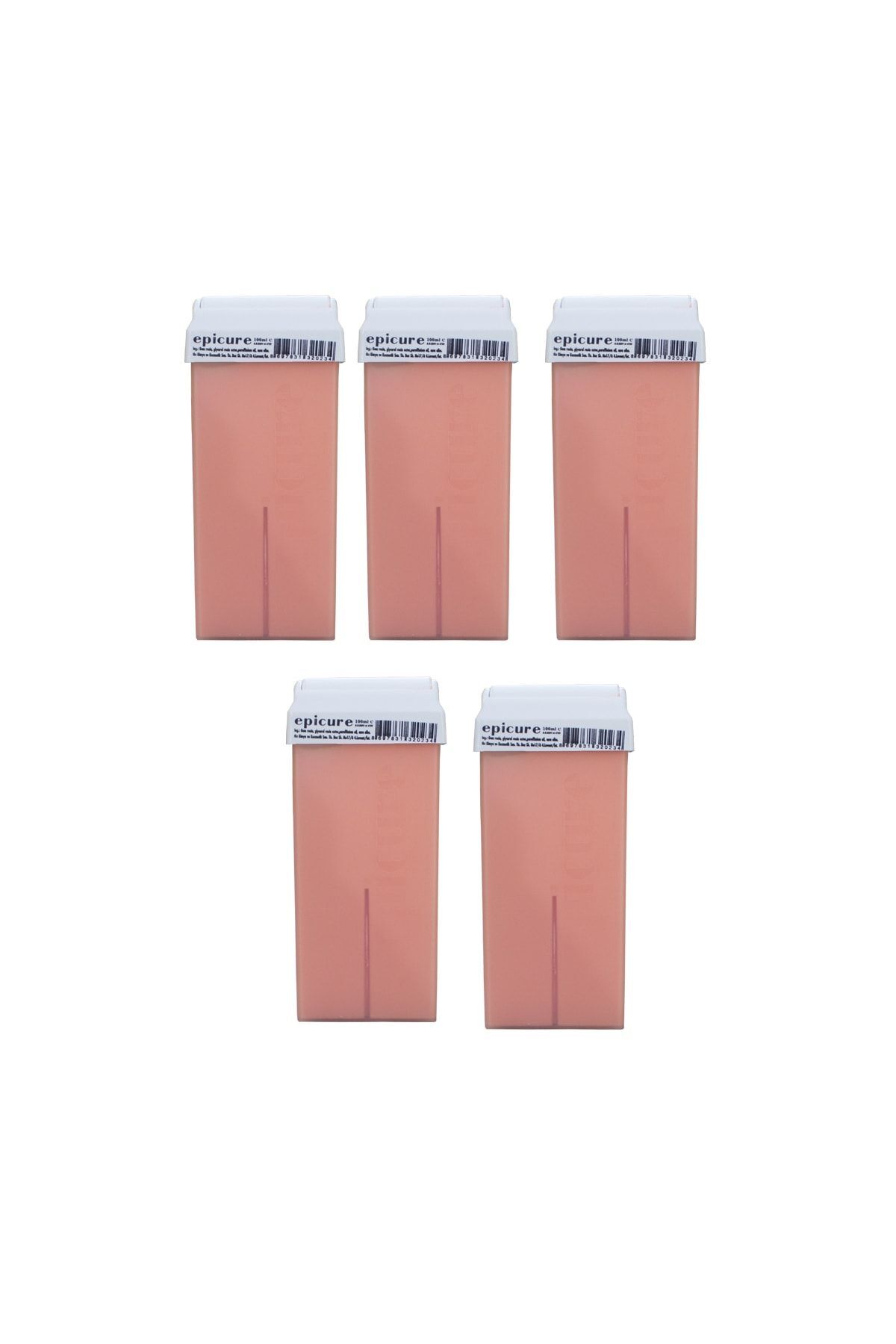 Epicure 5 Adet Titanyum (TURUNCU) Pudralı Kartuş Ağda 100 ml