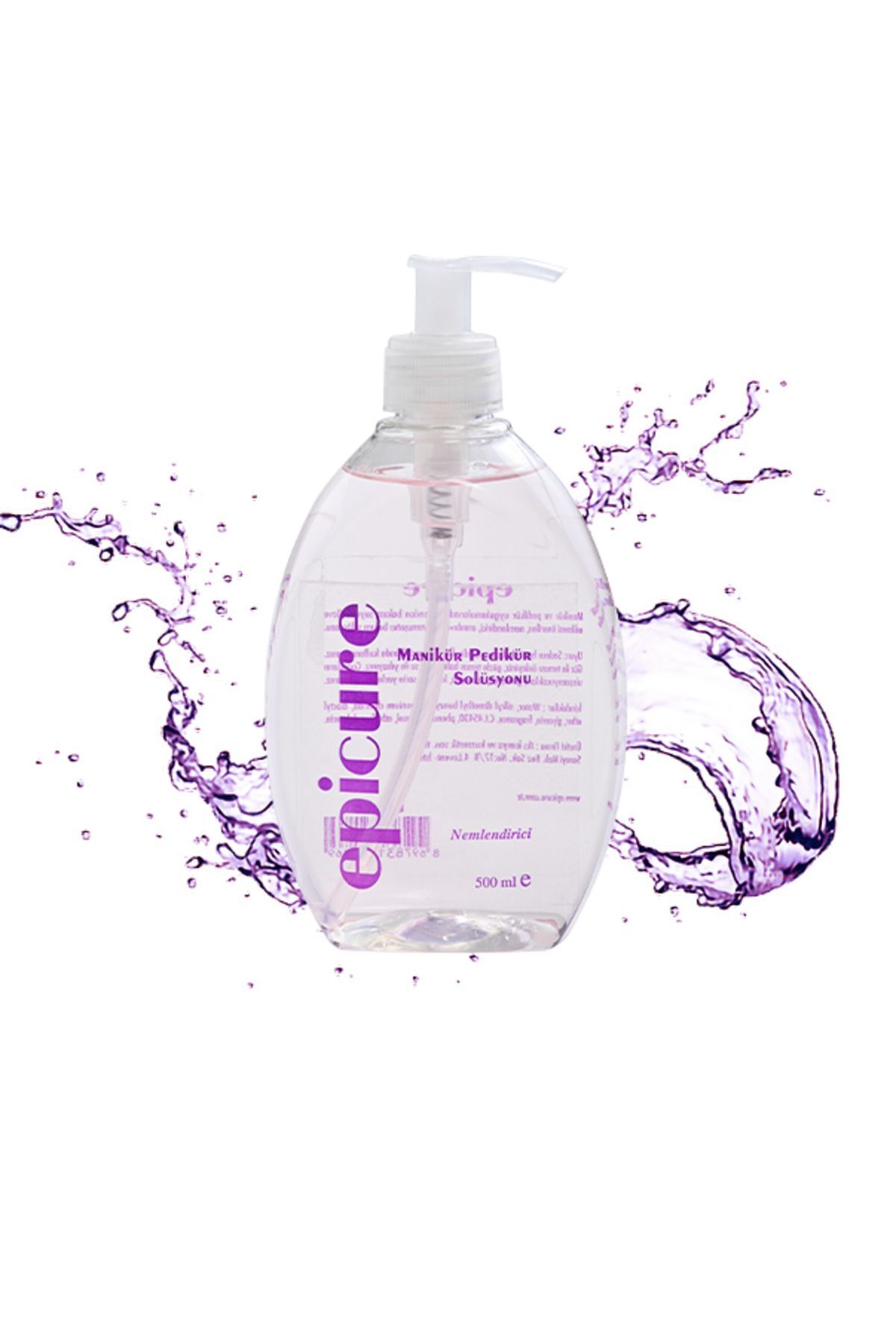 Epicure Manikür Pedikür Solüsyonu 500 Mll