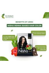 Saç Kınası 6x10g Zarf 100% Naturel Hindistan Kınası Naturel Siyah Orjinal Kına Fırcası Hediyeli