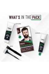 SAKAL BOYAMA SETİ 60ML,10DK BEKLEME SÜRESİ AMONYAK PARABEN İCERMEZ,CİLDE LEKE YAPMAZ DARK BROWN