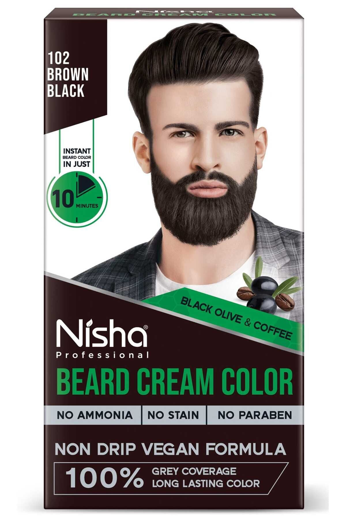 SAKAL BOYAMA SETİ 60ML,10DK BEKLEME SÜRESİ AMONYAK PARABEN İCERMEZ,CİLDE LEKE YAPMAZ BROWN BLACK